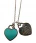 中古・古着 TIFFANY & Co. (ティファニー) ハートモチーフネックレス：15000円