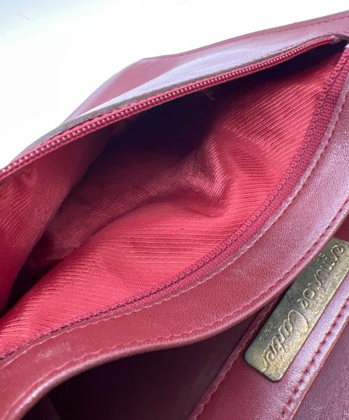 Cartier（カルティエ）Cartier (カルティエ) ショルダーバッグ ワインレッドの古着・服飾アイテム