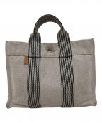 HERMESエルメス）の古着「ニューフールトゥPM」｜グレー