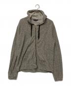 DOLCE & GABBANAドルチェ＆ガッバーナ）の古着「ジップパーカー」｜ブラウン