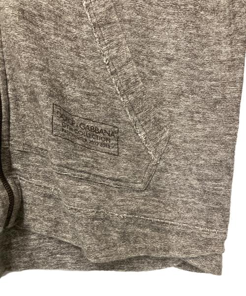 DOLCE & GABBANA（ドルチェ＆ガッバーナ）DOLCE & GABBANA (ドルチェ＆ガッバーナ) ジップパーカー ブラウン サイズ:50の古着・服飾アイテム