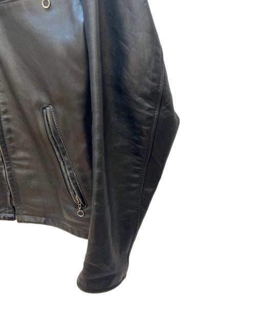 Schott（ショット）Schott (ショット) レザージャケット ブラック サイズ:34の古着・服飾アイテム