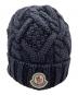 MONCLER（モンクレール）の古着「ニット帽」｜ネイビー