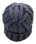 MONCLER (モンクレール) ニット帽 ネイビー：15000円