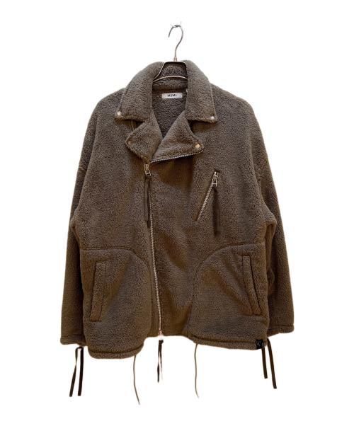 MSML（エムエスエムエル）MSML (エムエスエムエル) ボアジャケット ブラウン サイズ: Lの古着・服飾アイテム