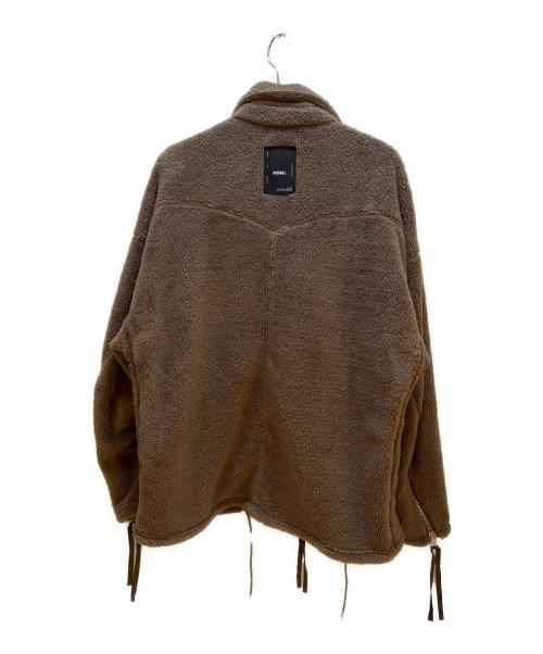 MSML（エムエスエムエル）MSML (エムエスエムエル) ボアジャケット ブラウン サイズ: Lの古着・服飾アイテム