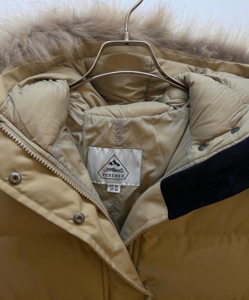 Pyrenex（ピレネックス）Pyrenex (ピレネックス) ダウンコート ベージュ サイズ:JP38の古着・服飾アイテム