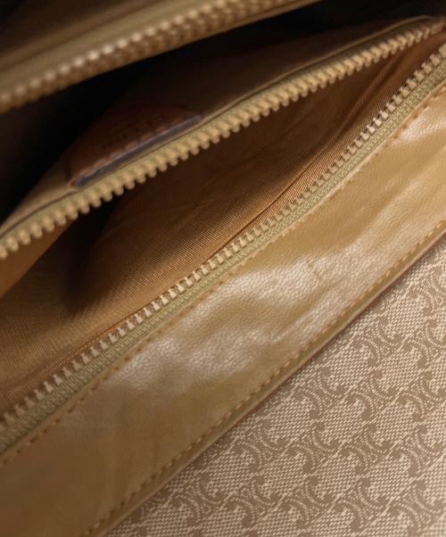 CELINE（セリーヌ）CELINE (セリーヌ) トートバッグ ベージュ×ブラウンの古着・服飾アイテム