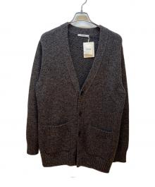 SLOANE（スローン）の古着「厚手カーディガン」｜ブラック×ベージュ