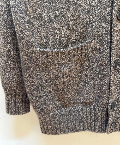 SLOANE（スローン）SLOANE (スローン) 厚手カーディガン ブラック×ベージュ サイズ:5 未使用品の古着・服飾アイテム