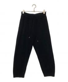 BATONER（バトナ―）の古着「ニットパンツ」｜ブラック