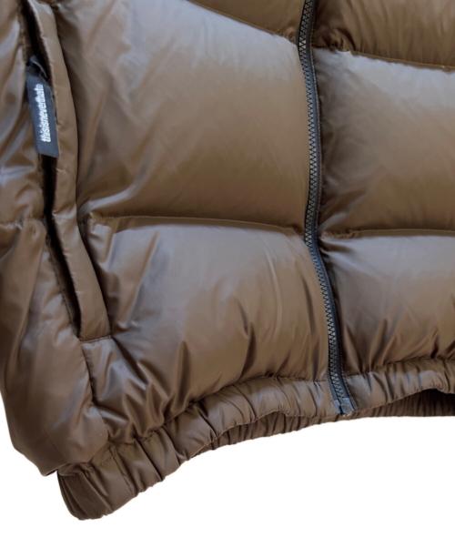 thisisneverthat（ディスイズネバーザット）thisisneverthat (ディスイズネバーザット) ダウンジャケット ブラウン サイズ:Ｍの古着・服飾アイテム