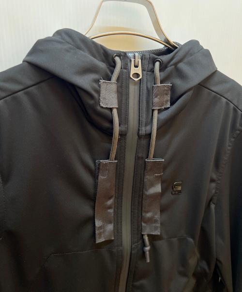 G-STAR RAW（ジースターロゥ）G-STAR RAW (ジースターロゥ) ジャケット/Batt Hooded Softshell Jacket ブラック サイズ:xxsの古着・服飾アイテム