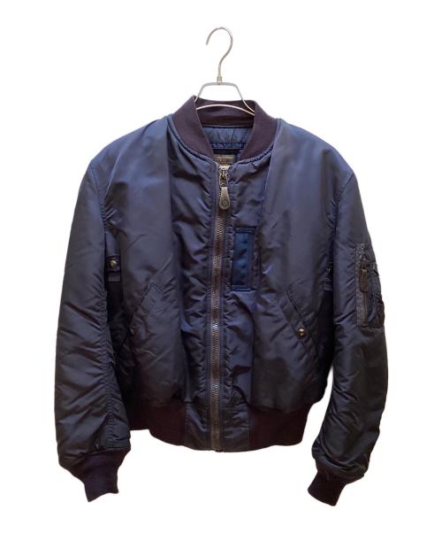 US AIR FORCE（ユーエスエアフォース）US AIR FORCE (ユーエスエアフォース) MA-1ジャケット ネイビー サイズ:40の古着・服飾アイテム