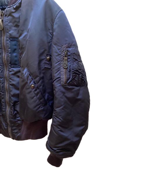 US AIR FORCE（ユーエスエアフォース）US AIR FORCE (ユーエスエアフォース) MA-1ジャケット ネイビー サイズ:40の古着・服飾アイテム