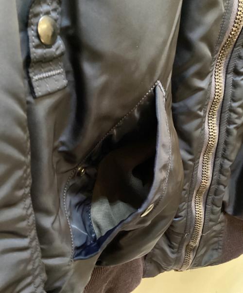 US AIR FORCE（ユーエスエアフォース）US AIR FORCE (ユーエスエアフォース) MA-1ジャケット ネイビー サイズ:40の古着・服飾アイテム