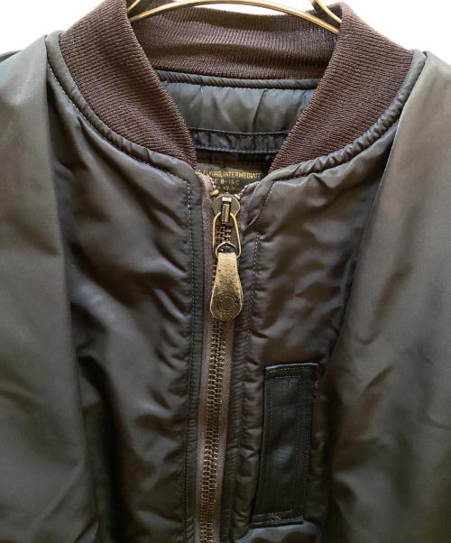 US AIR FORCE（ユーエスエアフォース）US AIR FORCE (ユーエスエアフォース) MA-1ジャケット ネイビー サイズ:40の古着・服飾アイテム