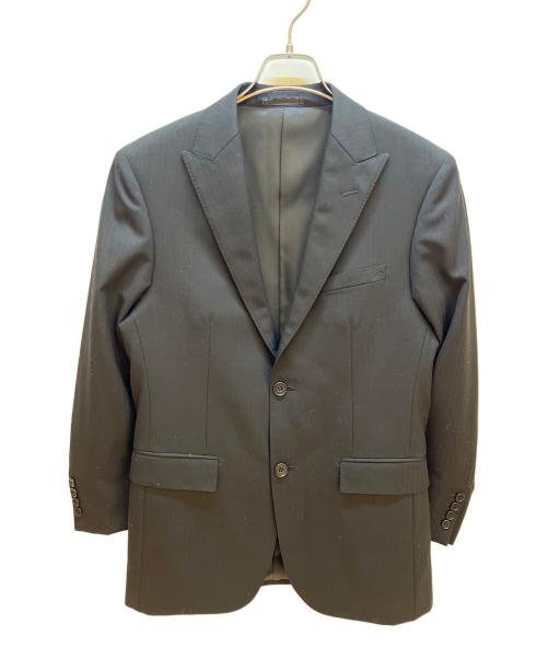 BURBERRY BLACK LABEL（バーバリーブラックレーベル）BURBERRY BLACK LABEL (バーバリーブラックレーベル) 2Bスーツ ブラック サイズ:36Rの古着・服飾アイテム
