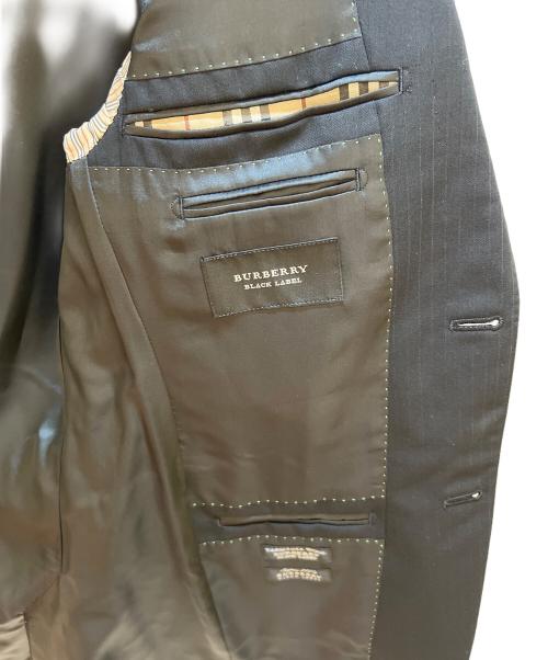 BURBERRY BLACK LABEL（バーバリーブラックレーベル）BURBERRY BLACK LABEL (バーバリーブラックレーベル) 2Bスーツ ブラック サイズ:36Rの古着・服飾アイテム