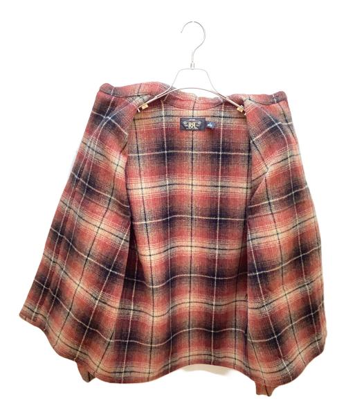RRL（ダブルアールエル）RRL (ダブルアールエル) ウールハンティングジャケット レッド サイズ:Sの古着・服飾アイテム