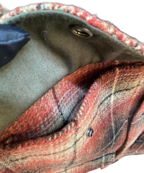 RRL（ダブルアールエル）RRL (ダブルアールエル) ウールハンティングジャケット レッド サイズ:Sの古着・服飾アイテム