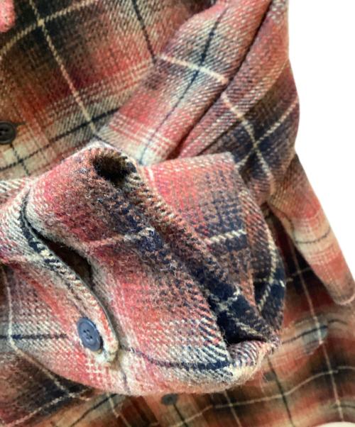 RRL（ダブルアールエル）RRL (ダブルアールエル) ウールハンティングジャケット レッド サイズ:Sの古着・服飾アイテム