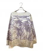 doubletダブレット）の古着「長袖カットソー」｜ホワイト