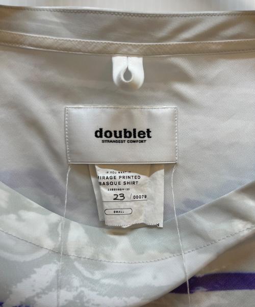 doublet（ダブレット）doublet (ダブレット) 長袖カットソー ホワイト サイズ:Sの古着・服飾アイテム
