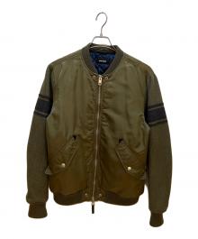DIESEL（ディーゼル）の古着「切替ジャケット」｜カーキ