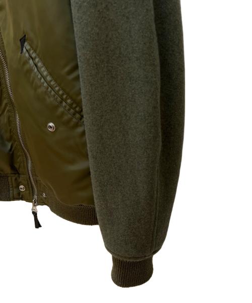 DIESEL（ディーゼル）DIESEL (ディーゼル) 切替ジャケット カーキ サイズ: Lの古着・服飾アイテム