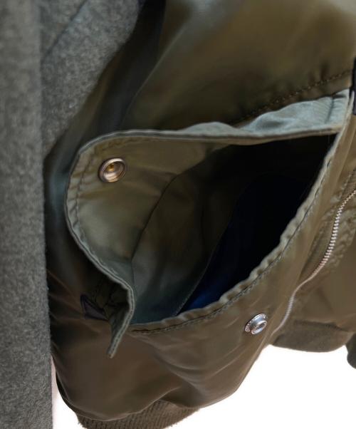 DIESEL（ディーゼル）DIESEL (ディーゼル) 切替ジャケット カーキ サイズ: Lの古着・服飾アイテム