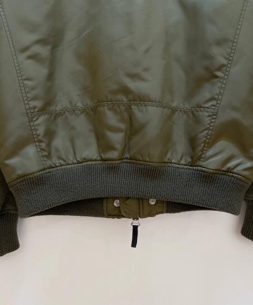 DIESEL（ディーゼル）DIESEL (ディーゼル) 切替ジャケット カーキ サイズ: Lの古着・服飾アイテム