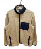 Patagoniaパタゴニア）の古着「シンチラジャケット」｜ネイビー×ベージュ