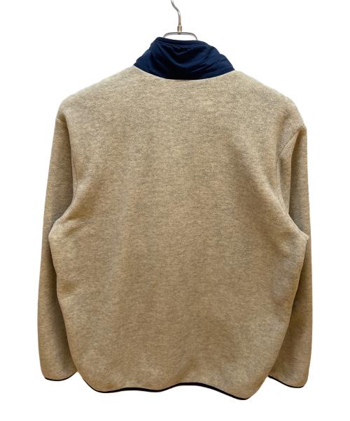 Patagonia（パタゴニア）Patagonia (パタゴニア) シンチラジャケット ネイビー×ベージュ サイズ:XLの古着・服飾アイテム