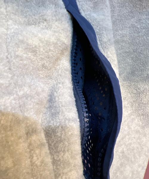 Patagonia（パタゴニア）Patagonia (パタゴニア) シンチラジャケット ネイビー×ベージュ サイズ:XLの古着・服飾アイテム