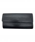 LOUIS VUITTONルイ ヴィトン）の古着「長財布」｜ブラック