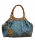 GUCCI（グッチ）の古着「ハンドバッグ」｜ブルー