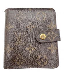 LOUIS VUITTON（ルイ ヴィトン）の古着「2つ折り財布」｜ブラウン