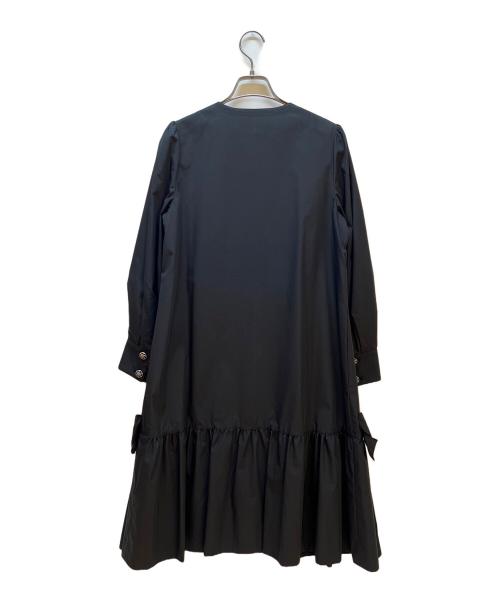 M'S GRACY（エムズグレイシー）M'S GRACY (エムズグレイシー) 長袖ワンピース ブラック サイズ:38の古着・服飾アイテム