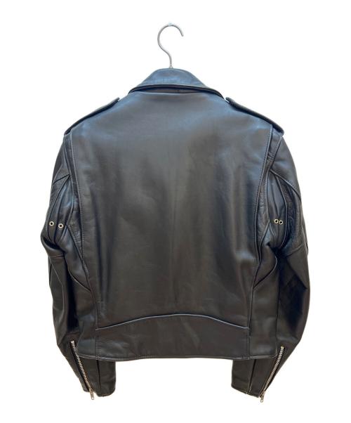 SCOTT（スコット）SCOTT (スコット) レザージャケット ブラック サイズ:UK40の古着・服飾アイテム