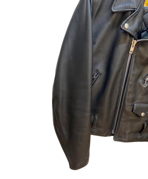 SCOTT（スコット）SCOTT (スコット) レザージャケット ブラック サイズ:UK40の古着・服飾アイテム