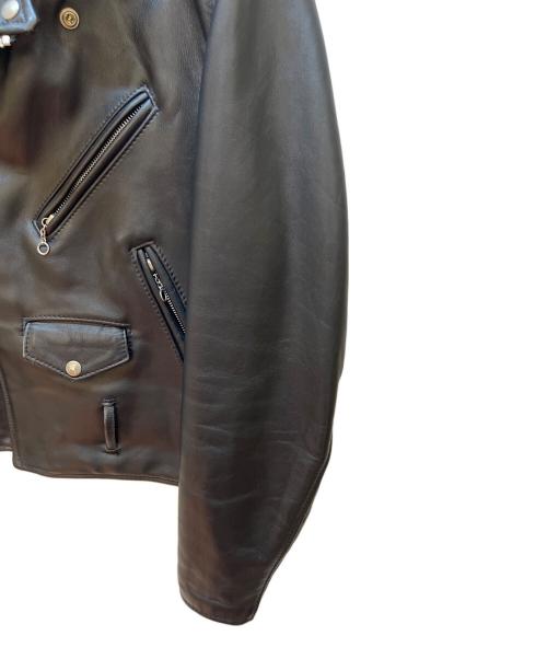 SCOTT（スコット）SCOTT (スコット) レザージャケット ブラック サイズ:UK40の古着・服飾アイテム