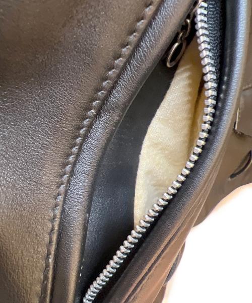 SCOTT（スコット）SCOTT (スコット) レザージャケット ブラック サイズ:UK40の古着・服飾アイテム