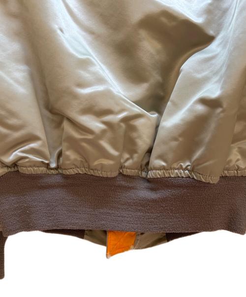 AVIREX（アヴィレックス）AVIREX (アヴィレックス) MA-1ジャケット カーキ×オレンジ サイズ:Lの古着・服飾アイテム