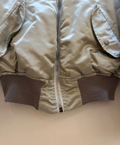 AVIREX（アヴィレックス）AVIREX (アヴィレックス) MA-1ジャケット カーキ×オレンジ サイズ:Lの古着・服飾アイテム