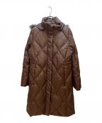 BURBERRYバーバリー）の古着「ダウンコート」｜ブラウン