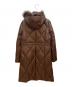 BURBERRY (バーバリー) ダウンコート ブラウン サイズ:42：18000円