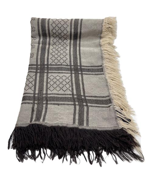 GUCCI（グッチ）GUCCI (グッチ) ストール/GG柄 ベージュの古着・服飾アイテム