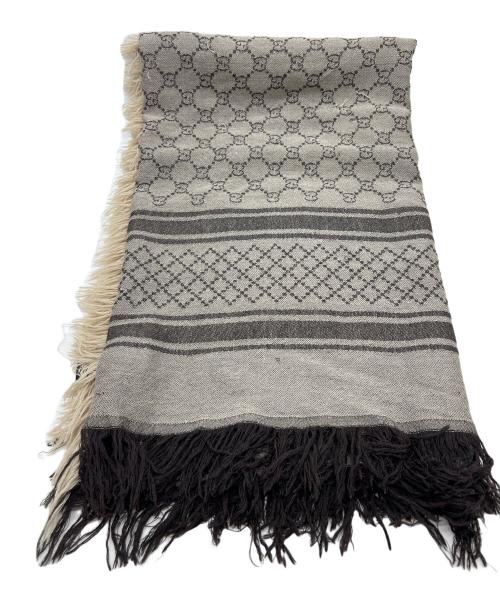 GUCCI（グッチ）GUCCI (グッチ) ストール/GG柄 ベージュの古着・服飾アイテム