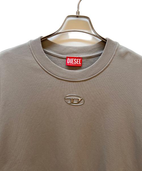 DIESEL（ディーゼル）DIESEL (ディーゼル) Tシャツ ベージュ サイズ:Mの古着・服飾アイテム